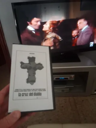 VHS La Cruz del Diablo (grabada n tv buena imagen)