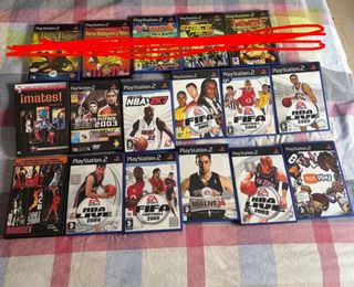 Lote 15 Juegos PS2 (Deportes, Acción, Aventura)