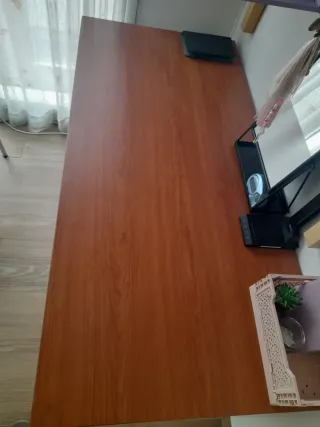 Mesa Escritorio Madera y Metal