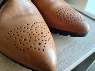 Zapatos Pitillos Marrones