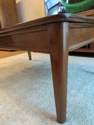 Mesa auxiliar salón madera