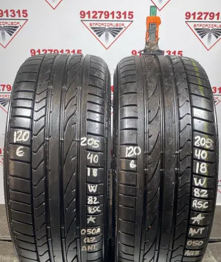 -205 40 18 W BRIDGESTONE RUEDA AL 90% VIDA UTIL