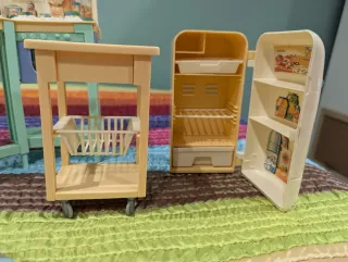Cocina de Barbie con accesorios