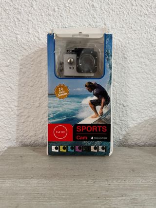 Cámara Deportiva Full HD Sumergible 30M