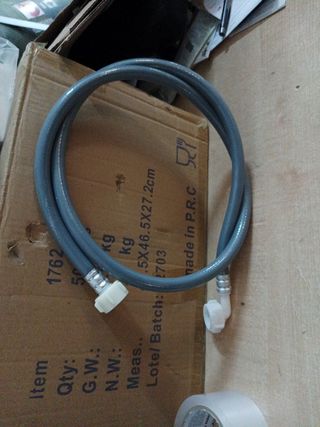 Tubo entrada agua para lavadora