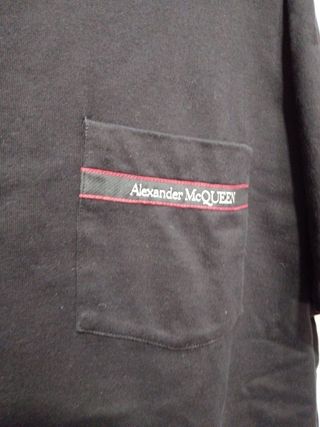 Camiseta Negra Alexander McQueen