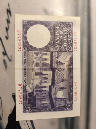 Billete 25 Pesetas España 1954
