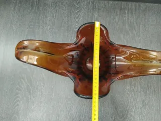Centro de mesa de cristal vintage