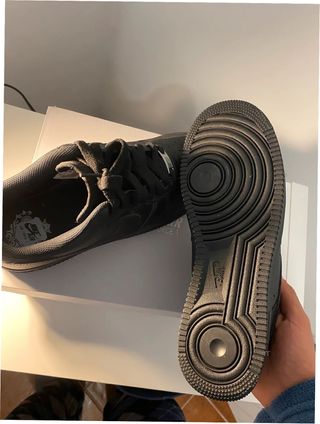 Nike Air Force 1 Low '07 Negras Talla 44