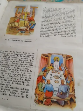 Álbum La Santa Misa Cromos Niños