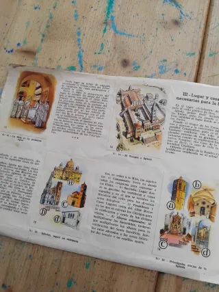 Álbum La Santa Misa Cromos Niños