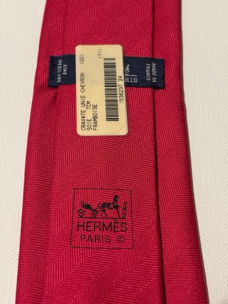 Corbata Hermes Roja NUEVA