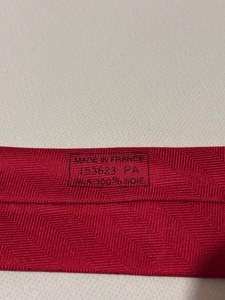 Corbata Hermes Roja NUEVA