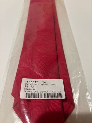 Corbata Hermes Roja NUEVA