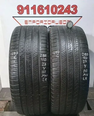 285 40 23 Y PIRELLI RUEDA AL 90% VIDA UTIL