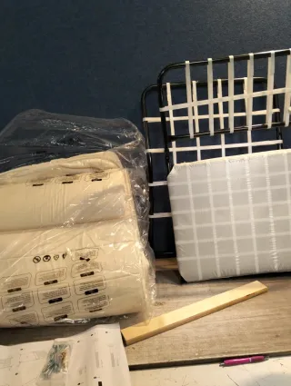 SONGMICS Silla Mecedora con Apoyabrazos de Madera