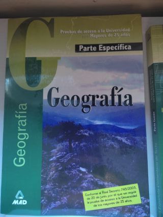 Libros para pruebas de acceso a la universidad