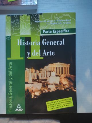 Libros para pruebas de acceso a la universidad