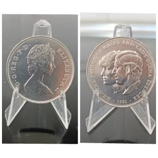 Moneda Boda P. Gales 1981