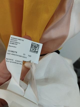 Vestido Largo Seda BOSS Geométrico