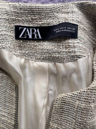 Levita mujer Zara talla S