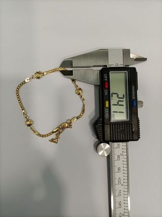 Pulsera Oro 18k -Espiga- 4,78gr