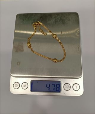 Pulsera Oro 18k -Espiga- 4,78gr