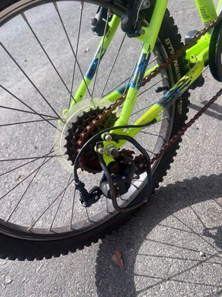 Bicicleta Rockrider verde