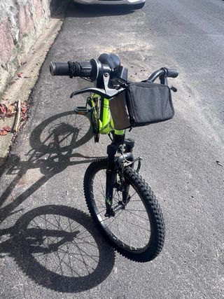 Bicicleta Rockrider verde