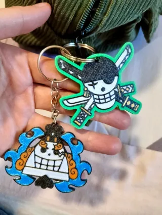 Portachiavi stile anime fan-made