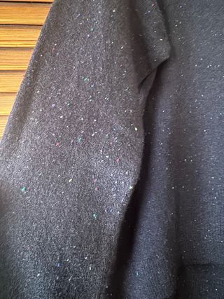 Jersey FLEX moda cuello alto negro