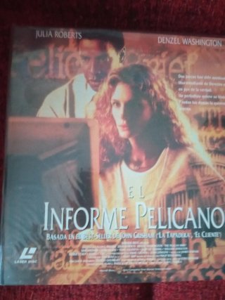 Laser Disc El Informe Pelícano