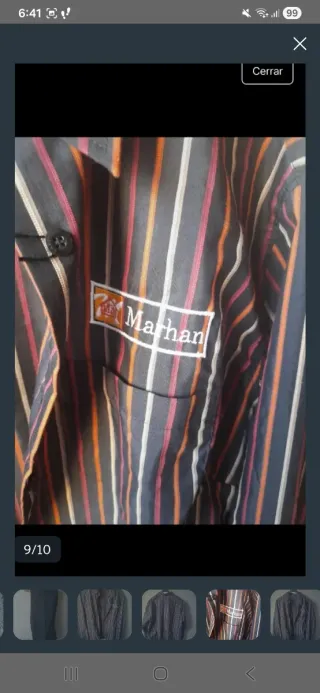 Camisa de Uniforme Mujer talla, 8 eur.