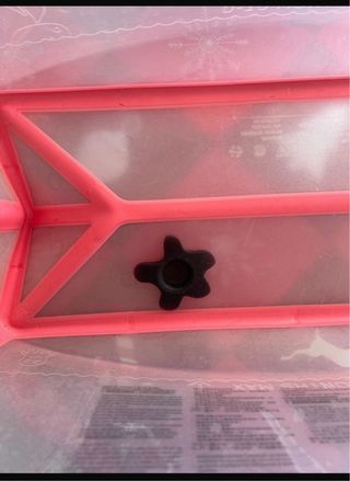 Bañera con soporte para tumbar el bebe