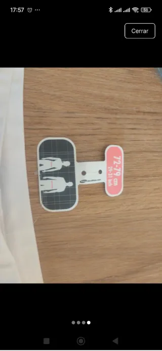 Falda de pádel ARTENGO blanca nueva