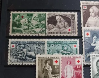 Sellos Cruz Roja Francesa