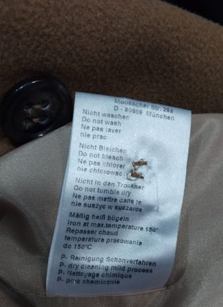 Elegante abrigo Oui camel