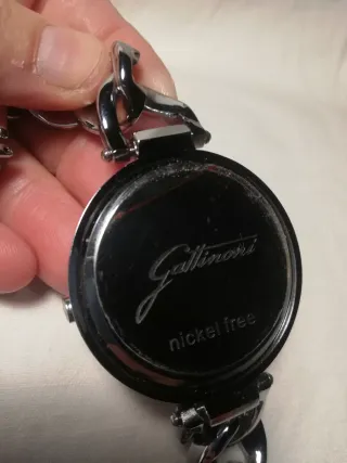 Orologio da polso donna nero/acciaio