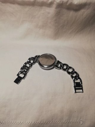 Orologio da polso donna nero/acciaio