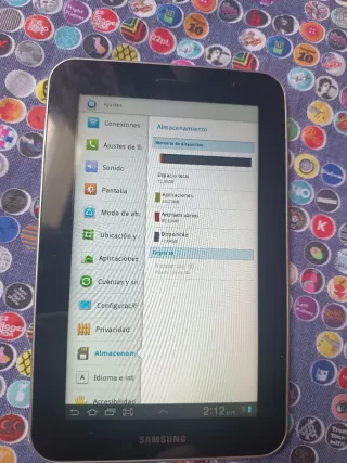 Samsung Galaxy T - Negro/Blanco Poco uso todo bien