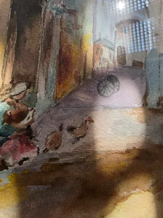 Acquerello inizio '900