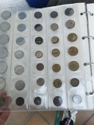 Hoja 35 Monedas Alemanas Varios Años