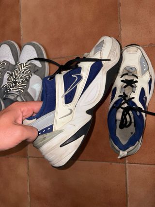 Zapatillas Nike Tekno Azul/Blanco