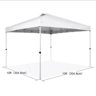 Carpa Vevor Blanca y Verde