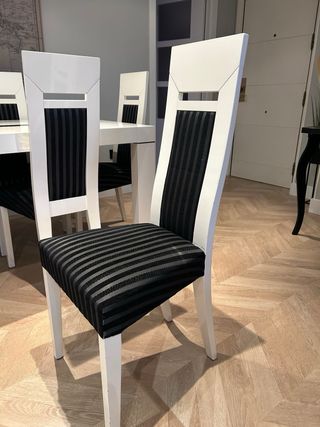 Mesa comedor extensible + 6 sillas