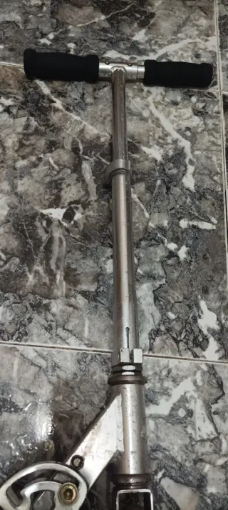 Patinete Aluminio Vintage Retro Plegable