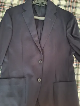 Traje de vestir azul marino hombre