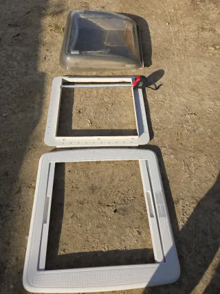 Claraboya Autocaravana 40x40