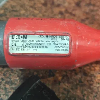 Adaptador de enchufe industrial 4 pines