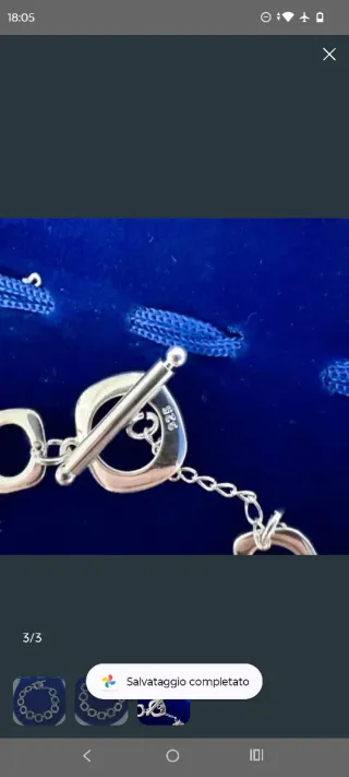 Bracciale Argento 925 Gioielli Donna